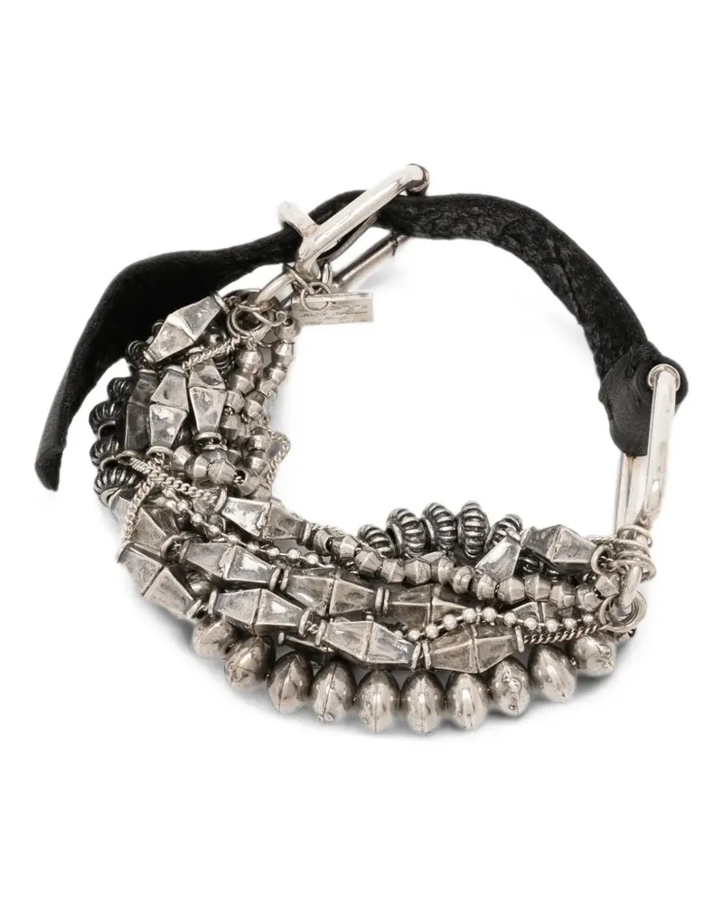 GOTI Silberarmband mit mehreren Strängen Silber