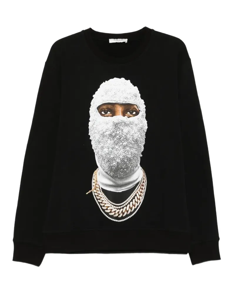 IH NOM UH NIT Mask graphic-print sweatshirt - Schwarz Schwarz
