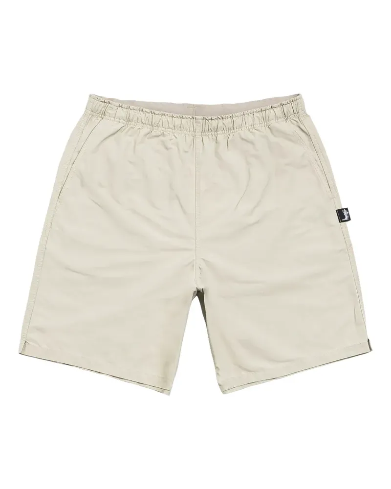 Stüssy Transit logo-patch shorts - Nude Nude