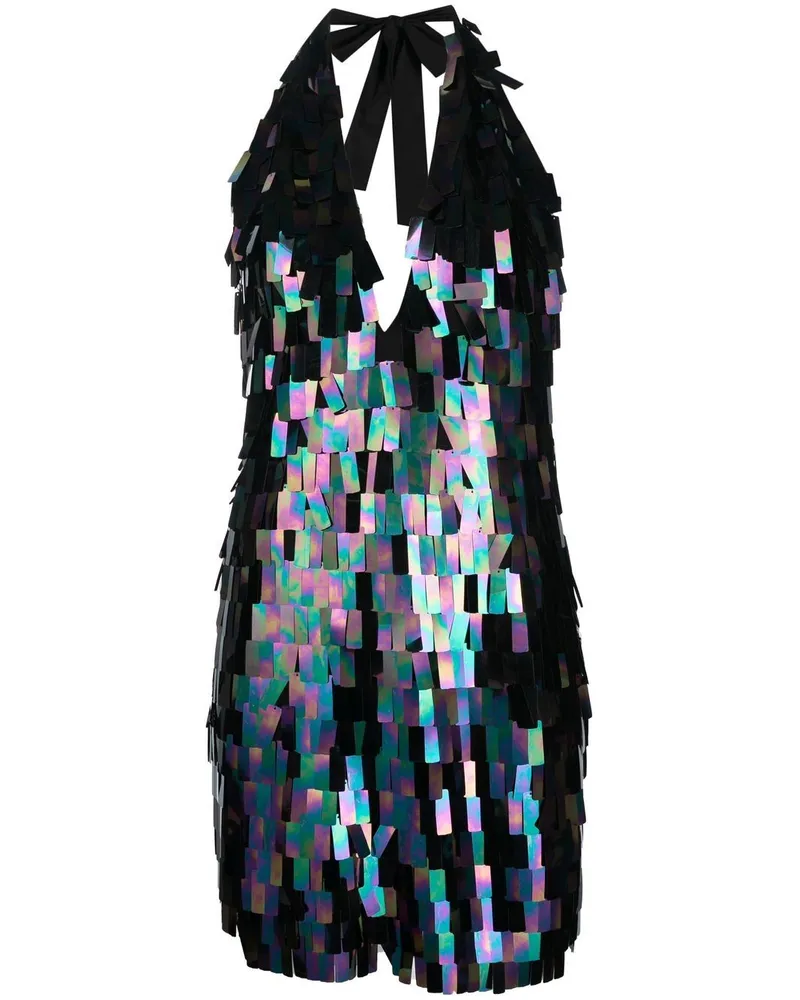 The New Arrivals Ilkyaz Ozel Minikleid mit Pailletten - Schwarz Schwarz