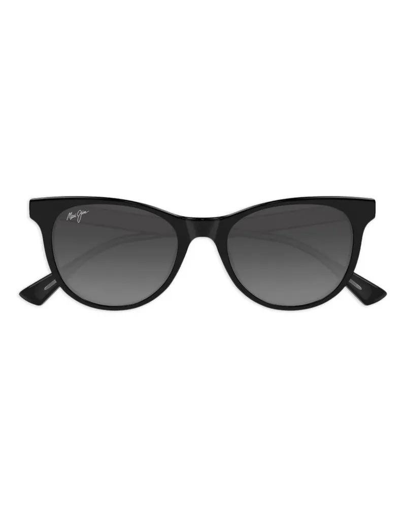 Maui Jim Sonnenbrille mit Cat-Eye-Gestell - Schwarz Schwarz