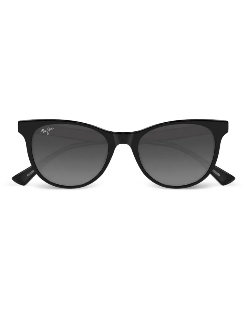 Maui Jim Sonnenbrille mit Cat-Eye-Gestell - Schwarz Schwarz