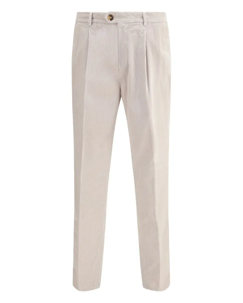 Brunello Cucinelli Cordhose mit Falten - Nude Nude