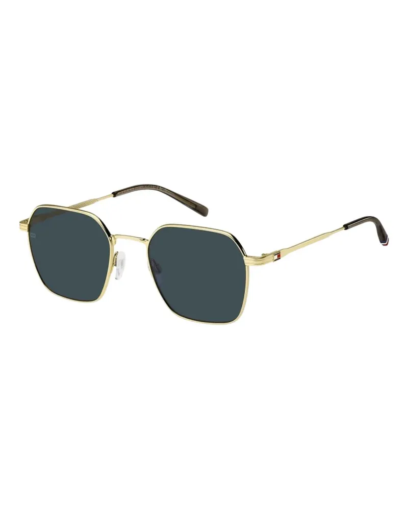 Tommy Hilfiger geometric-frame sunglasses - Gold Gold