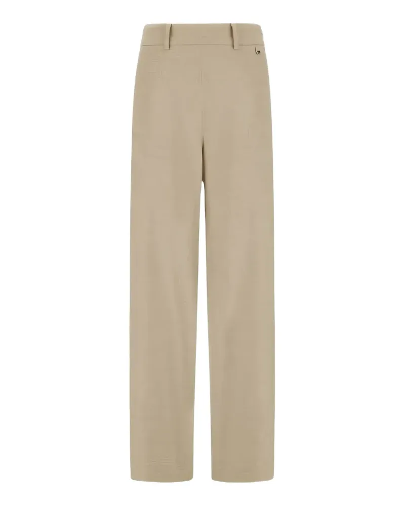 Herno Resort wide-leg trousers - Nude Nude
