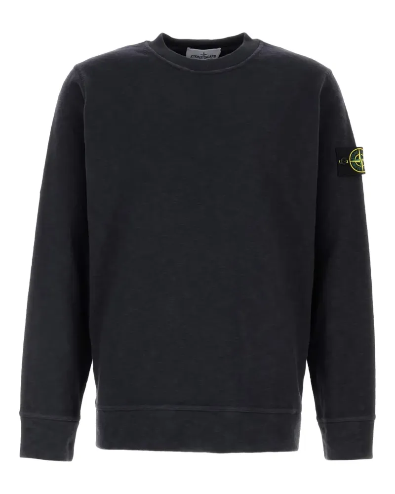 Stone Island Sweatshirt mit Rundhalsausschnitt - Blau Blau