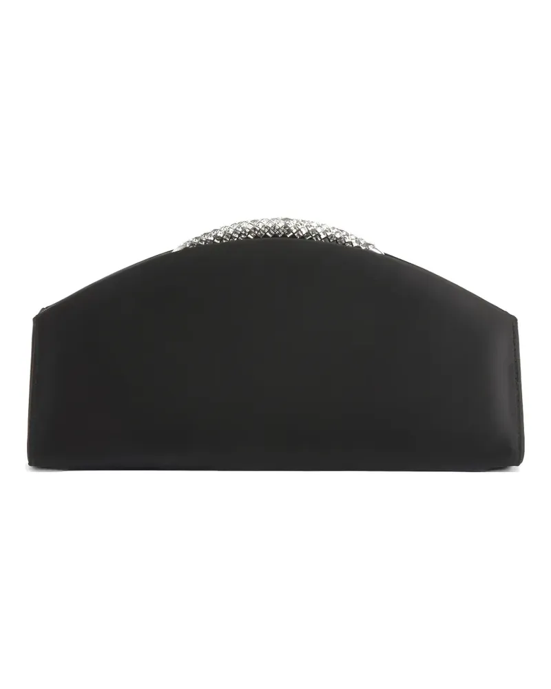 Giuseppe Zanotti Gz Atena jewel accessory clutch bag - Schwarz Schwarz