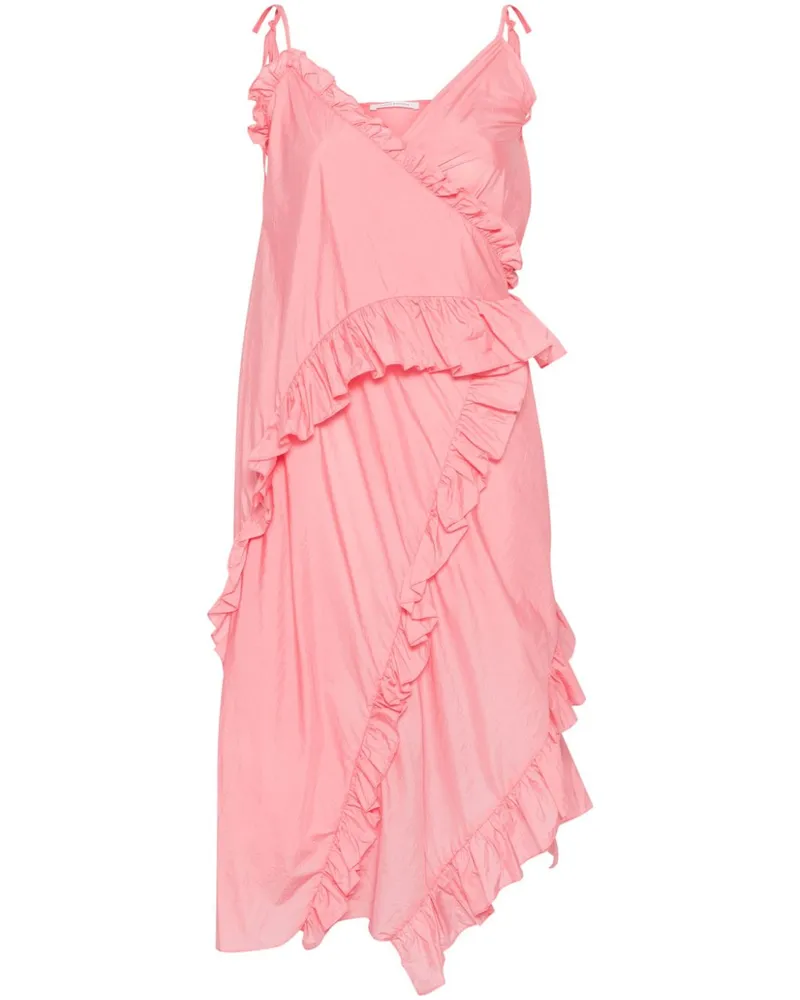 Cecilie Bahnsen Amilia Midikleid - Rosa Rosa