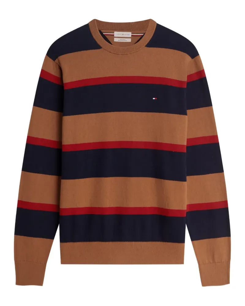 Tommy Hilfiger striped crew-neck sweater - Blau Blau
