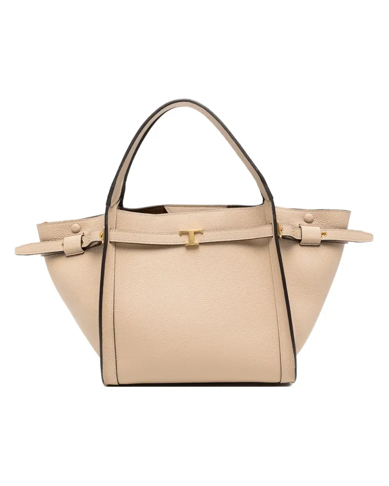 TOD'S T Timeless Tote Bag - Nude Nude