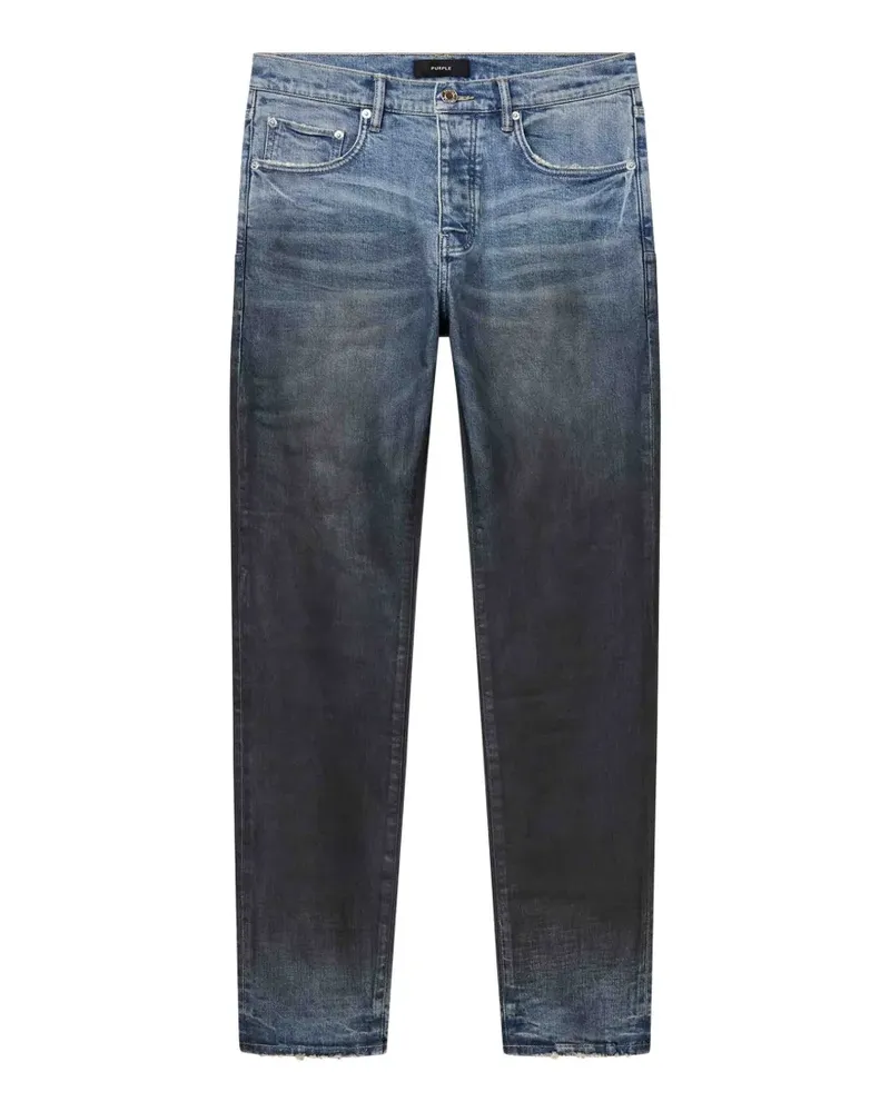 PURPLE BRAND coated gradient jeans - Blau Blau