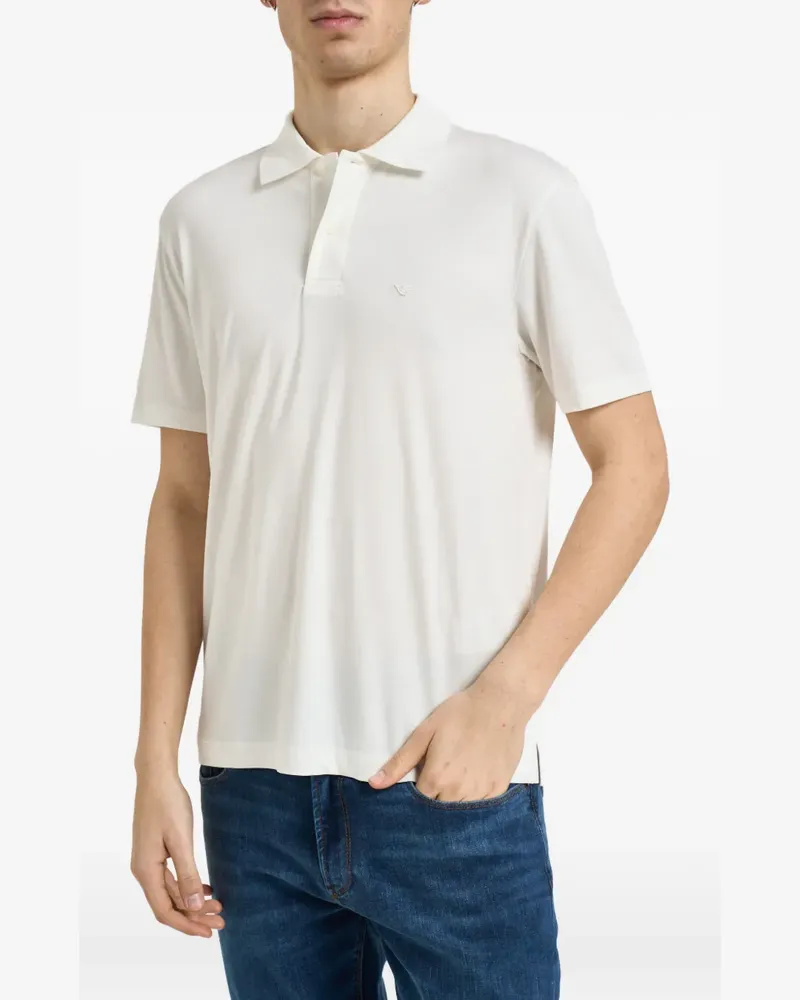 Emporio Armani buttoned polo shirt - Weiß Weiß