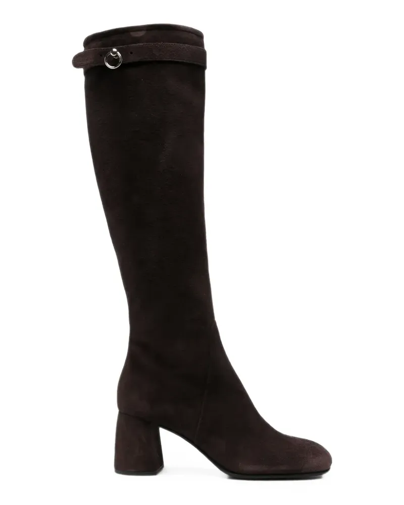 Liska Stiefel mit Schnalle - Braun Braun
