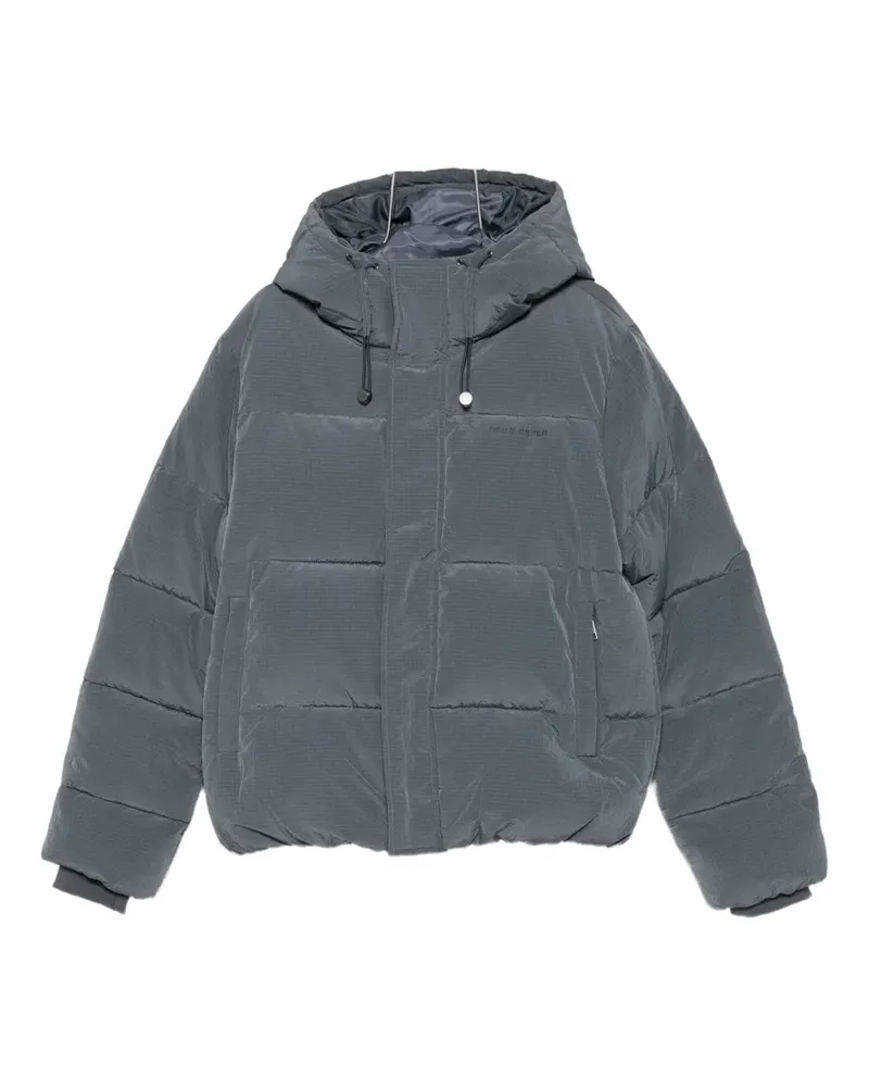 Daily Paper ripstop puffer jacket - Grau Grau