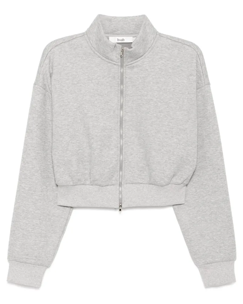 b+ab Jacke mit Stehkragen - Grau Grau