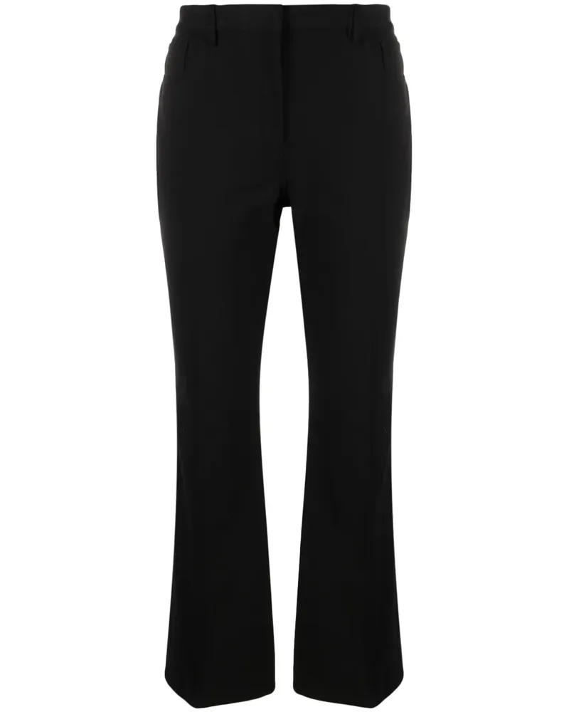 Theory Klassische Cropped-Hose - Schwarz Schwarz