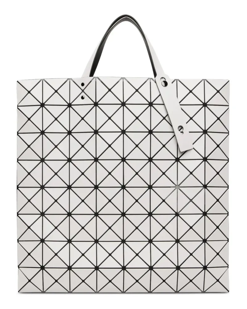 Issey Miyake Lucent Shopper mit geometrischem Muster - Weiß Weiß