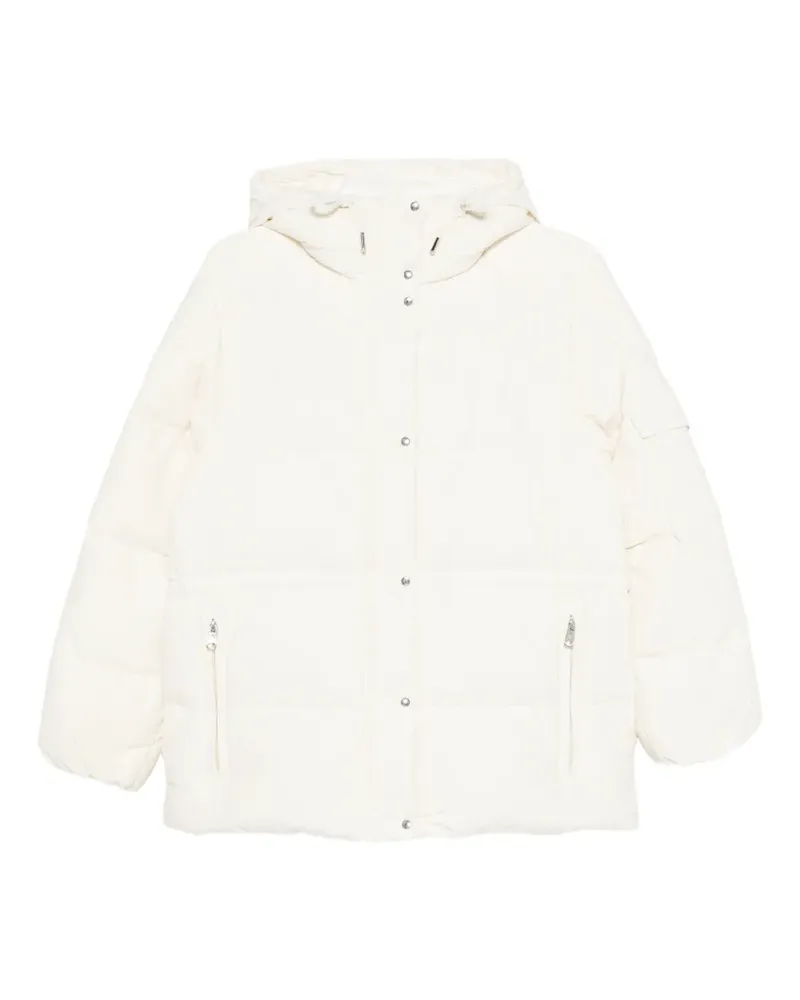 Moncler Himalaya Daunenjacke mit Kapuze - Weiß Weiß