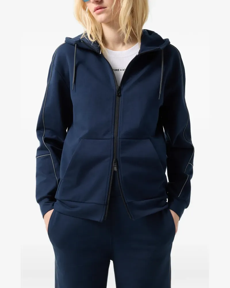Bogner Fire & Ice Enia Jacke mit reflektierenden Paspeln - Blau Blau