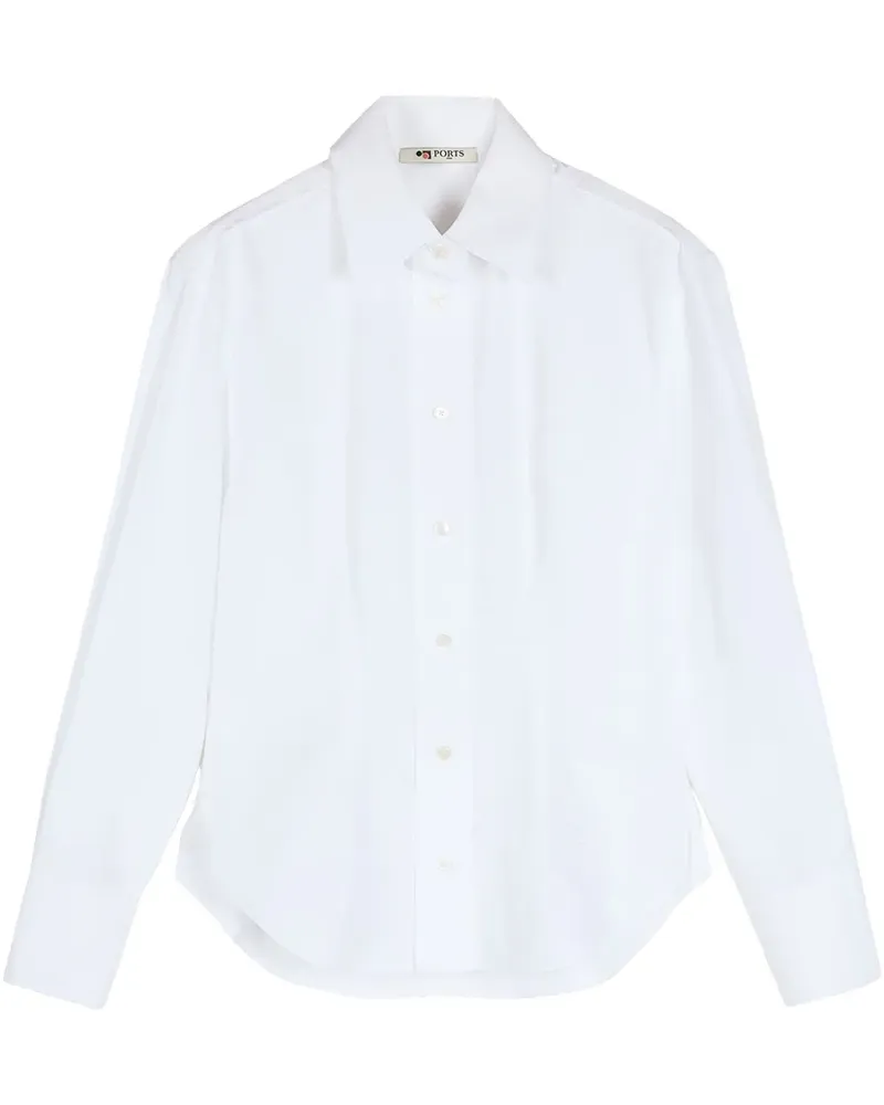 Ports 1961 Klassisches Hemd - Weiß Weiß