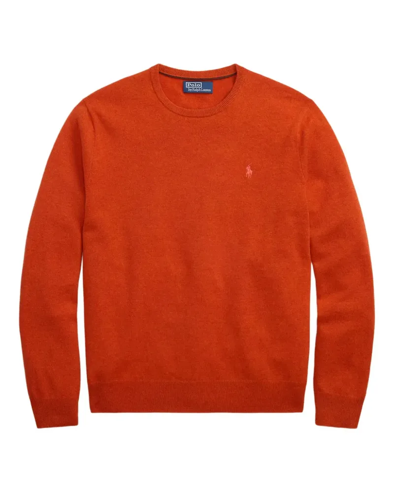 Ralph Lauren Klassischer Merinopullover - Orange Orange