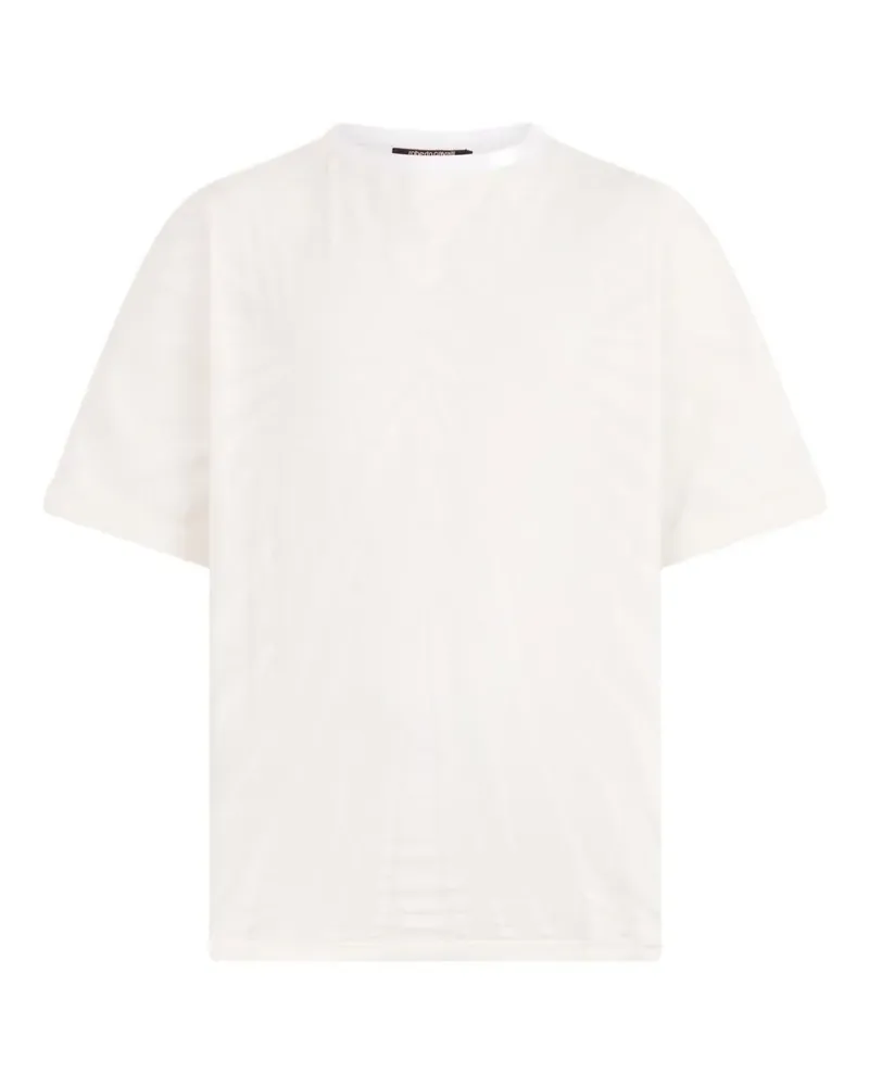 Roberto Cavalli Klassisches T-Shirt - Weiß Weiß