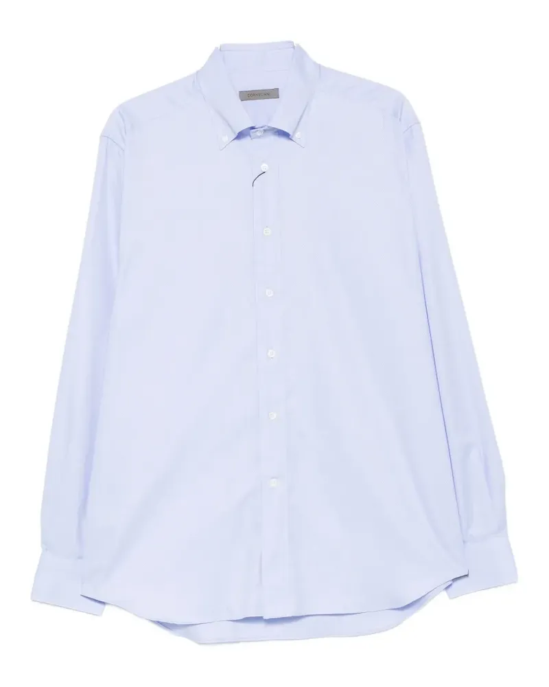 Corneliani button-down collar shirt - Blau Blau