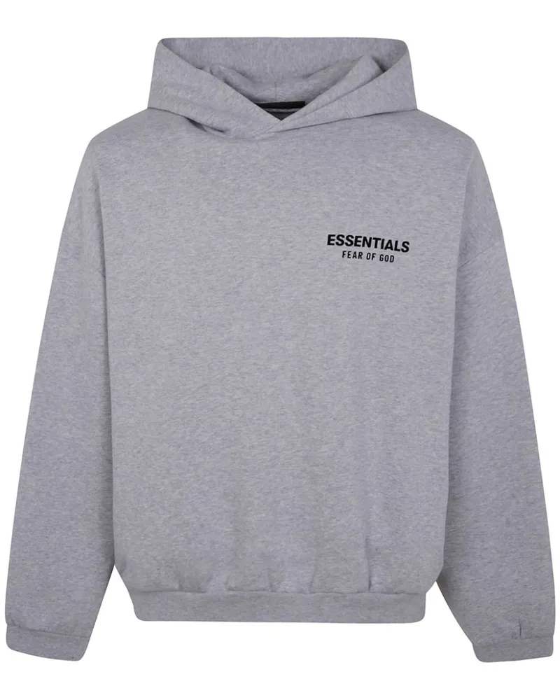 Fear of God Hoodie mit vorstehendem Logo - Grau Grau