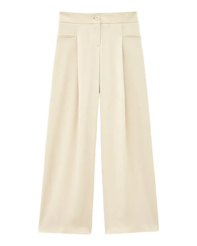 ba&sh Wallie Hose mit Falten - Nude Nude