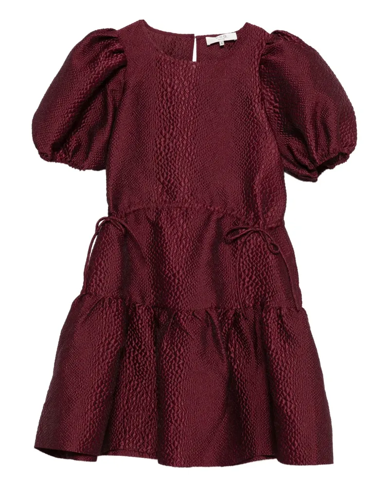 Sea Kleid mit Puffärmeln - Rot Rot