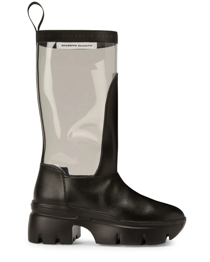 Giuseppe Zanotti Apocalypse Riot Plateau-Stiefel 60mm - Schwarz Schwarz