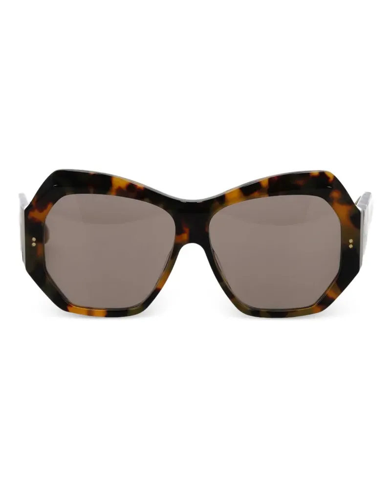 Joseph Slima Butterfly Sonnenbrille - Braun Braun