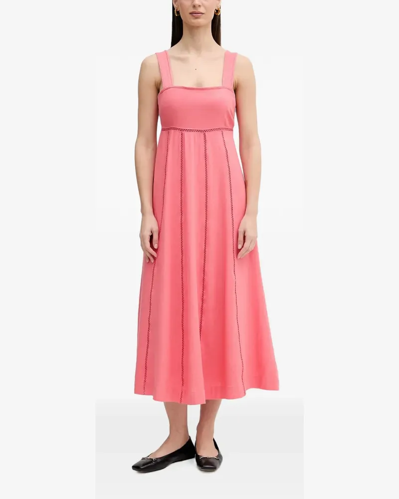 DKNY Midikleid mit Schleife - Rosa Rosa
