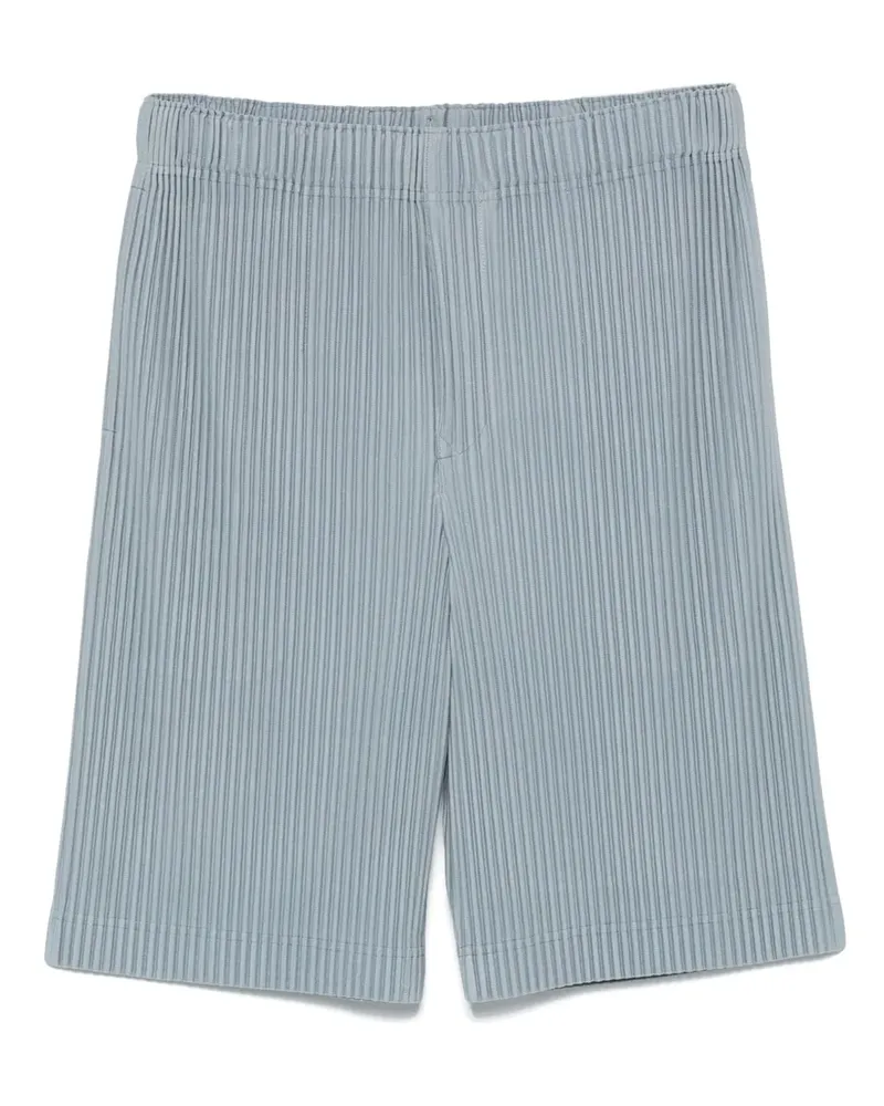 Issey Miyake Color Pleats Shorts - Blau Blau