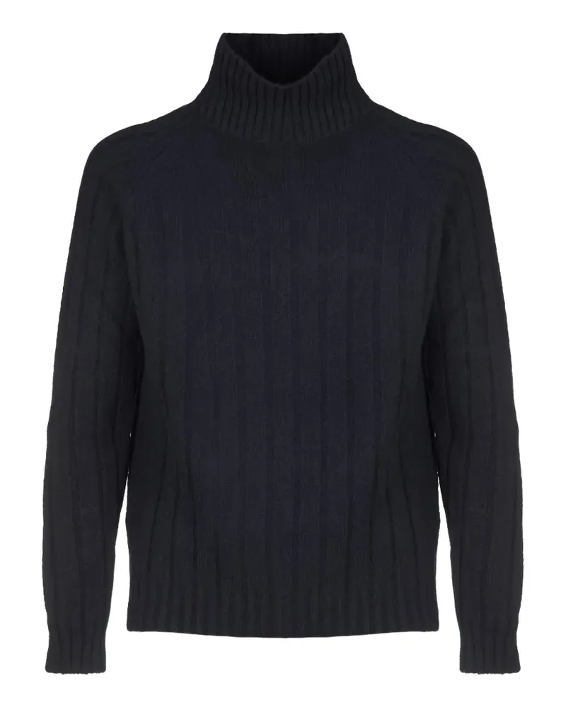 Roberto Collina ribbed-knit roll-neck sweater - Schwarz Schwarz