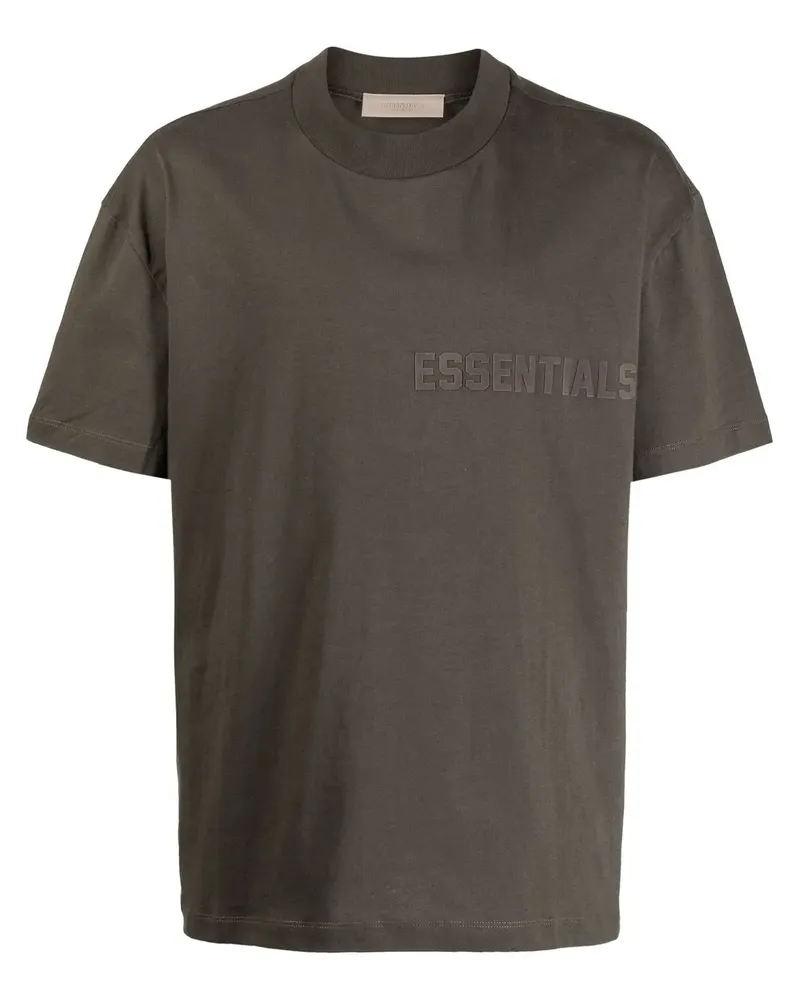 Fear of God T-Shirt mit Logo-Applikation - Grün Grün