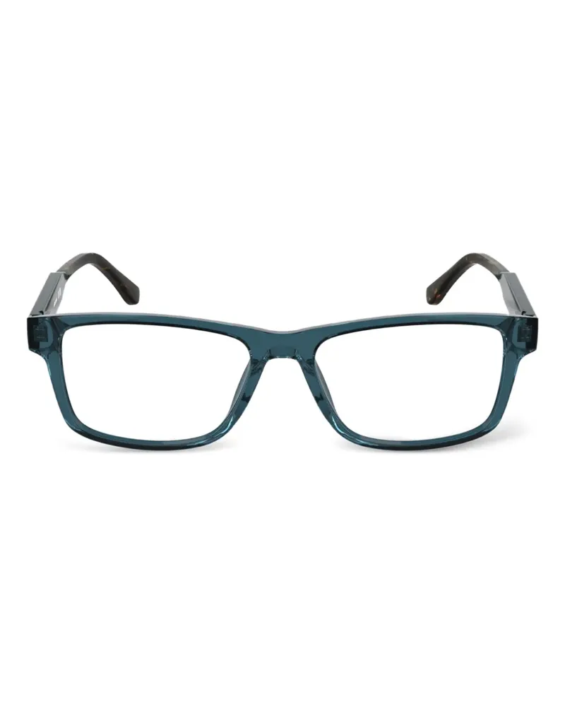 Lacoste Brille mit eckigem Gestell - Blau Blau