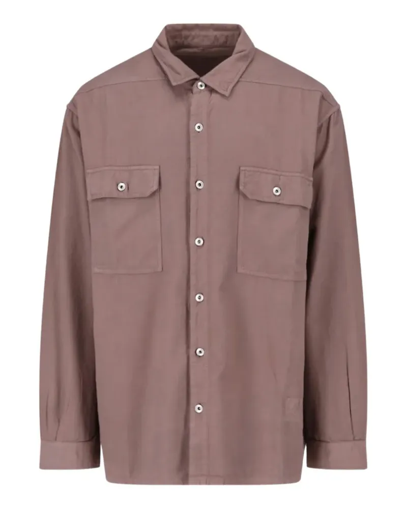 DRKSHDW by Rick Owens button-down long-sleeve shirt - Violett Violett