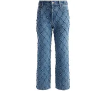 Gesteppte Weezy Cropped-Jeans