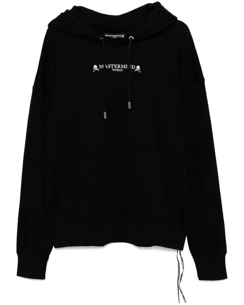 Mastermind World Hoodie mit Logo-Stickerei - Schwarz Schwarz