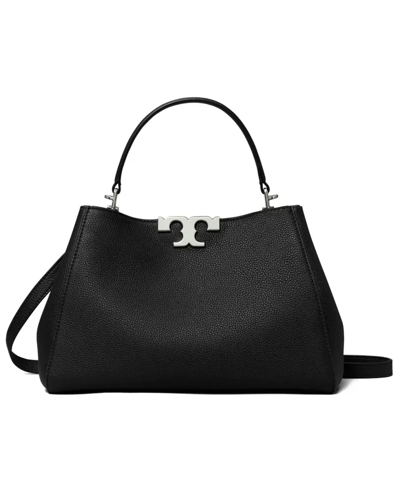 Tory Burch double-handle logo satchel - Schwarz Schwarz