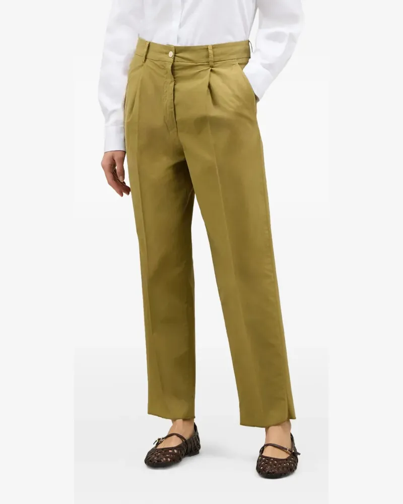 Boglioli Hose mit Tapered-Bein - Grün Grün
