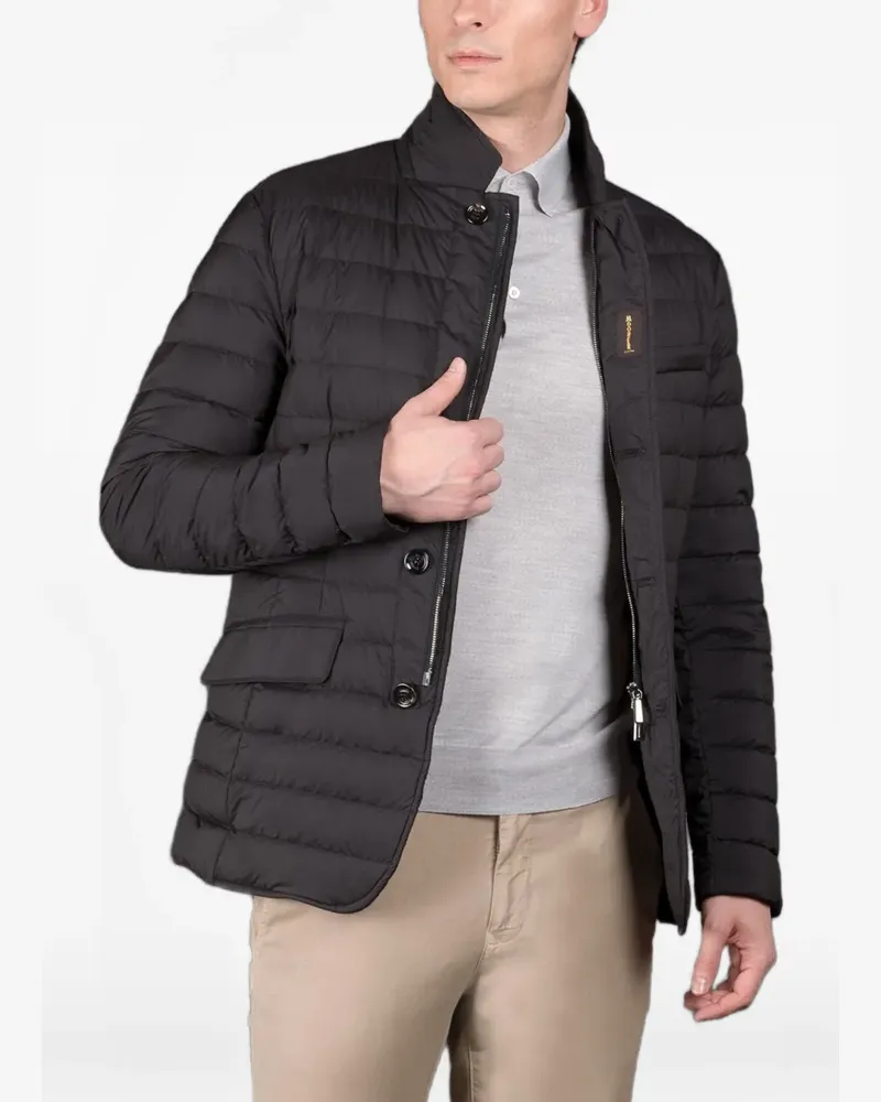 MOORER Gesteppte Jacke - Schwarz Schwarz