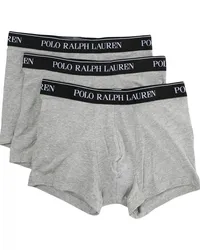 Ralph Lauren 3er-Set Slips mit Logo-Bund Grau