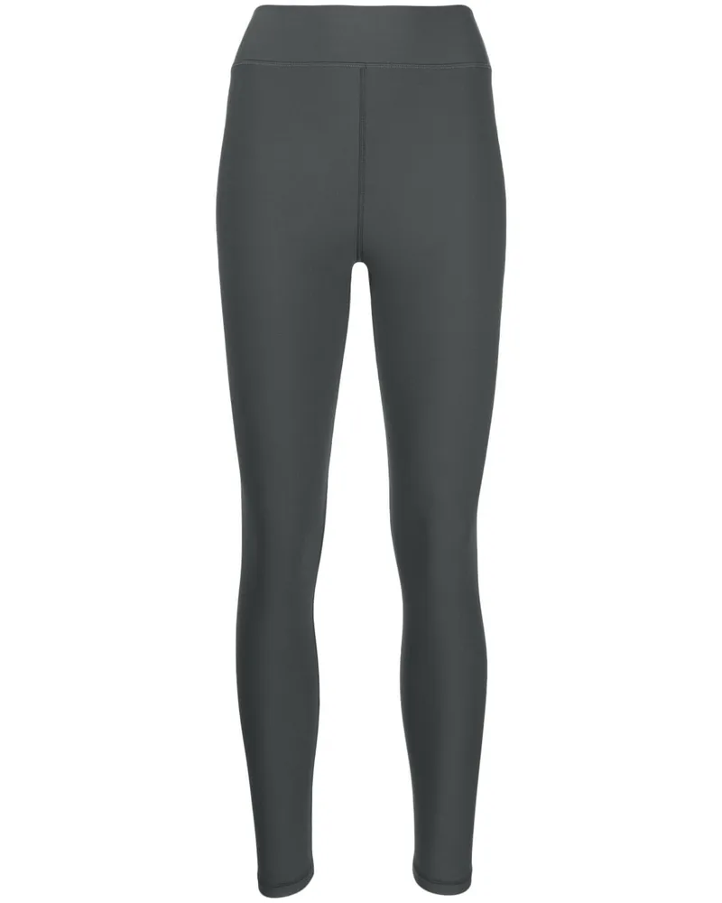 The Upside High-Waist-Leggings mit Logo-Print Grau