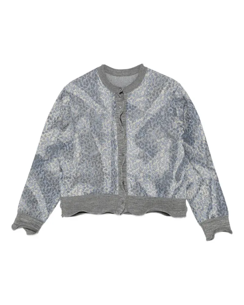 JNBY Floraler Cardigan - Grau Grau