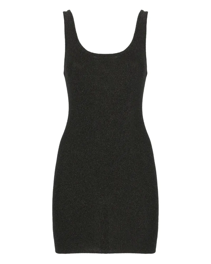 MC2 Saint Barth Ärmelloses Kleid - Schwarz Schwarz