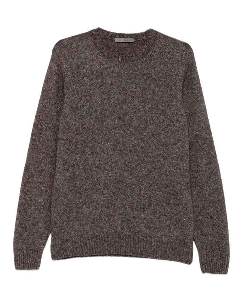 Corneliani Pullover mit Rundhalsausschnitt - Braun Braun