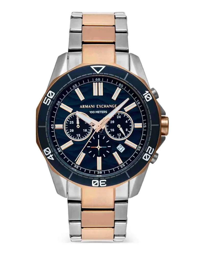 Armani Exchange Spencer chronograph 44mm watch - Blau Blau