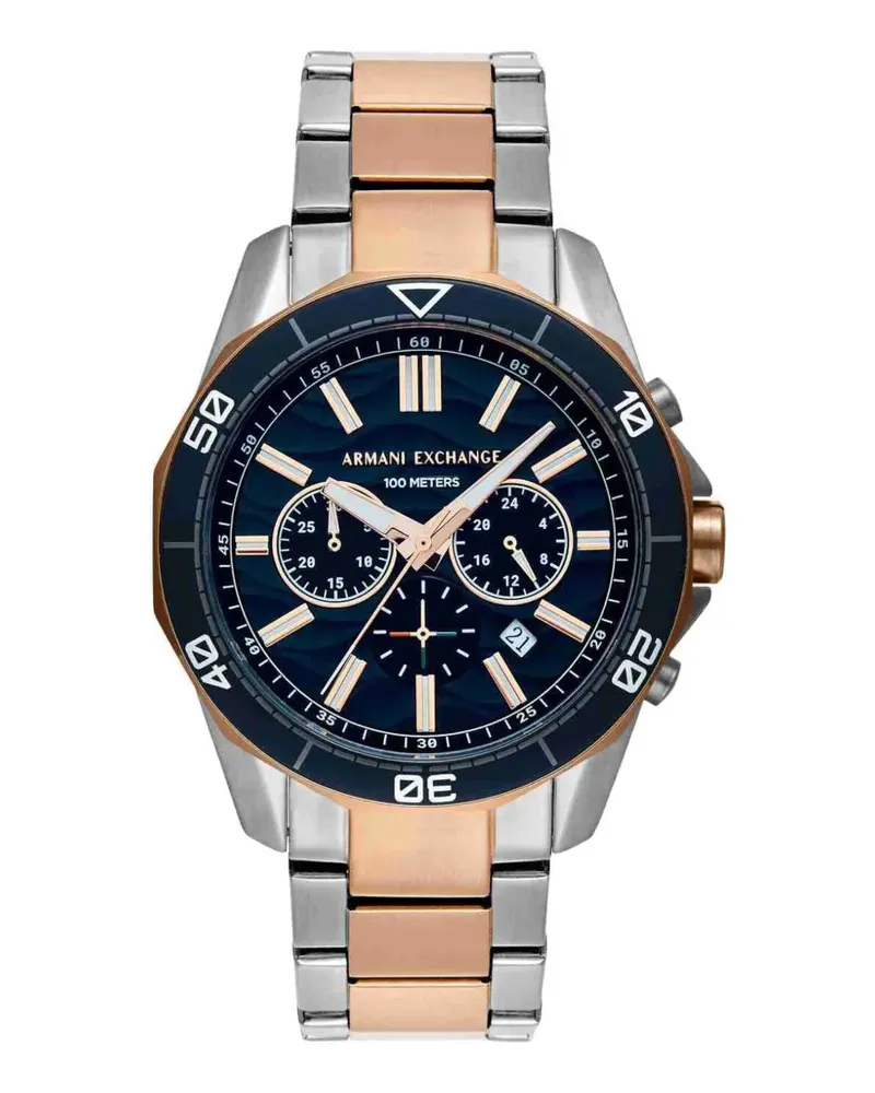 Armani Exchange Spencer chronograph 44mm watch - Blau Blau